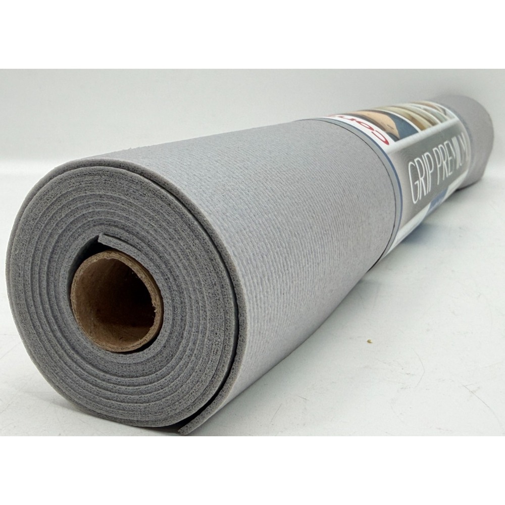 Con-Tact Grip Premium Cushioned Shelf Drawer Liner Roll |  18" x 4' Alloy Grey